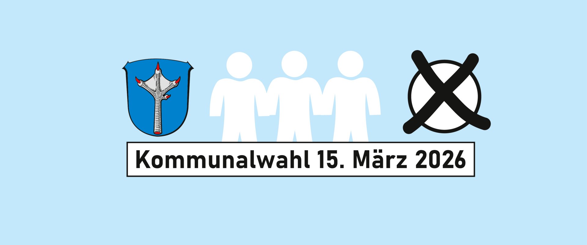 header_Kommunalwahl 26 Auf dem Bild sieht man den Termin für die Kommunalwahl am 15.03.2026