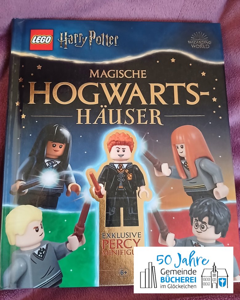 Neue Bücher für Kinder Auf dem Bild sieht man das LEGO Harry Potter Buch