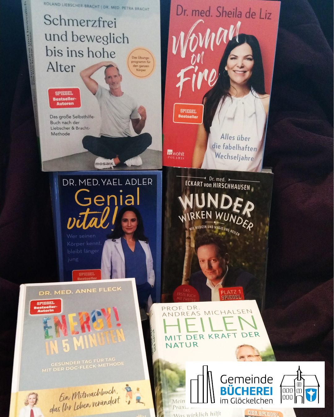 Weltgesundheitstag Bücher, die im Artikel erwähnt werden