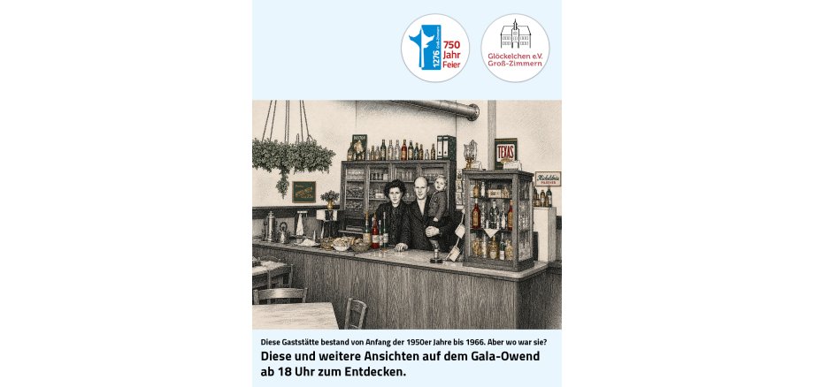 Gala-Owend ausverkauft – Einlass ab 18 Uhr, um Ansichten zu entdecken Auf dem Bild sieht man die Gaststätte von 1950 bis zum 1966