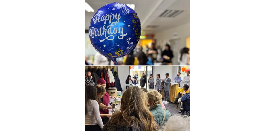 Auf den Fotos sind Eindrücke der Geburtstagsfeier zu sehen