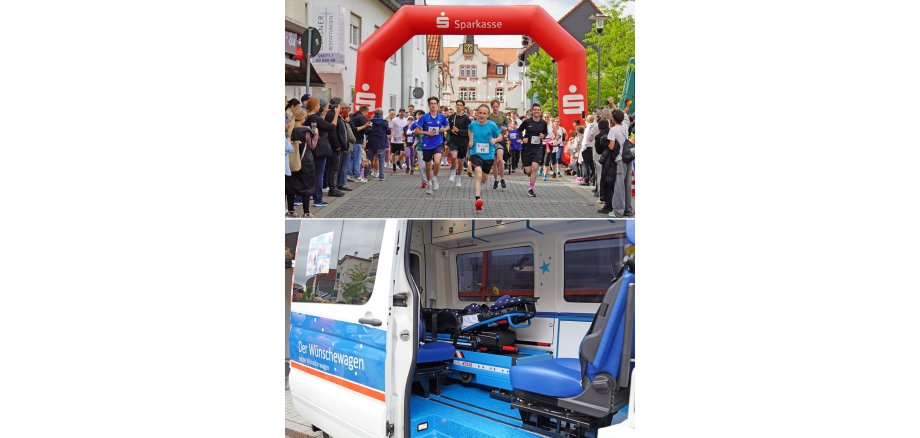 Jubiläums-Spendenlauf Bericht Die Bildbeschreibung entspricht der Bildunterschrift