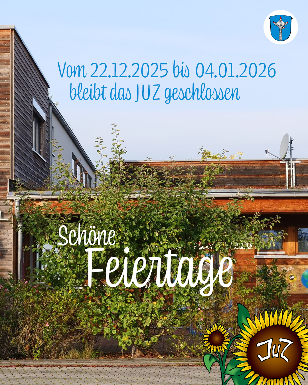 Schließzeit Jugendzentrum