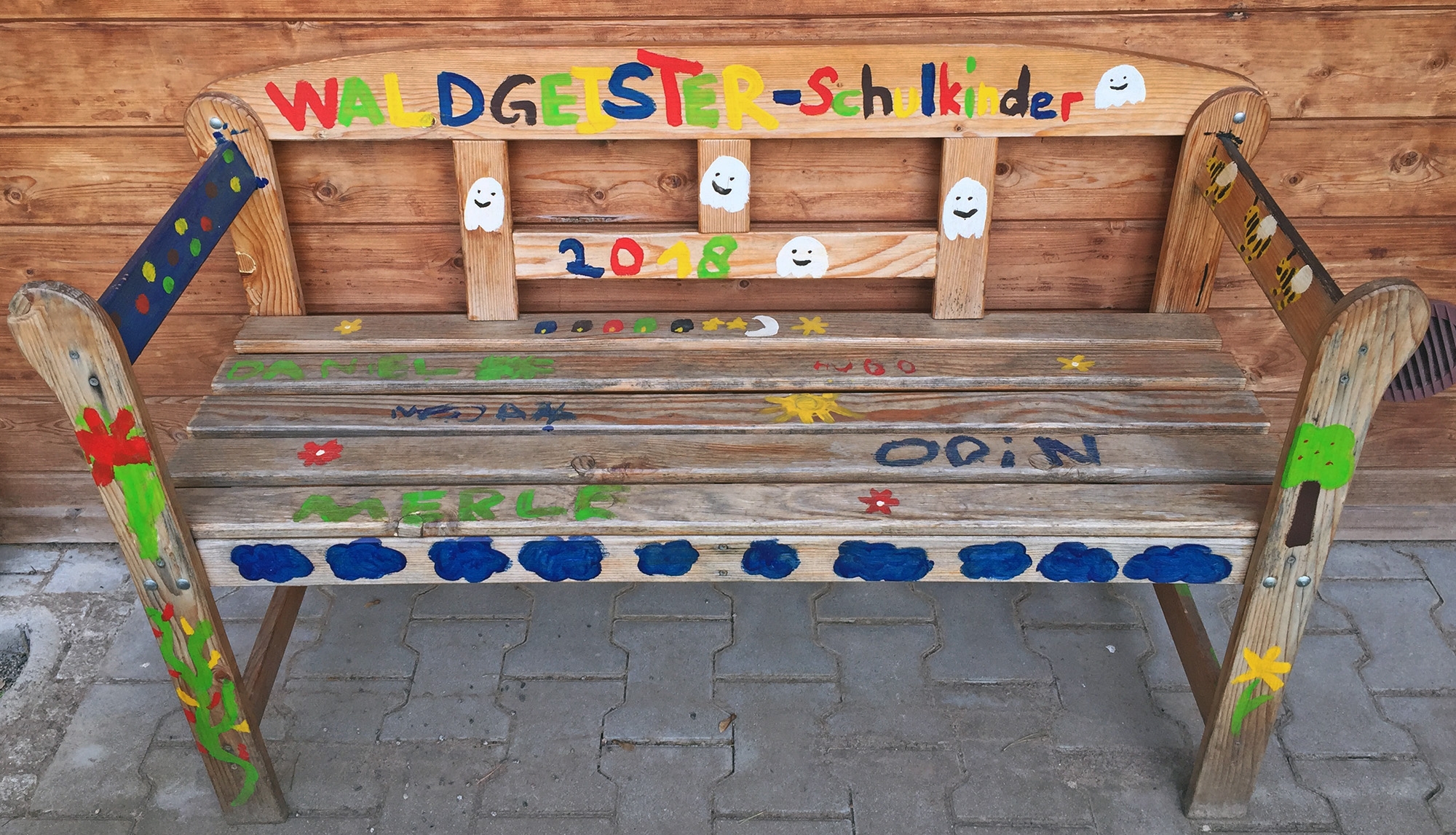 Waldkindergarten - Bank