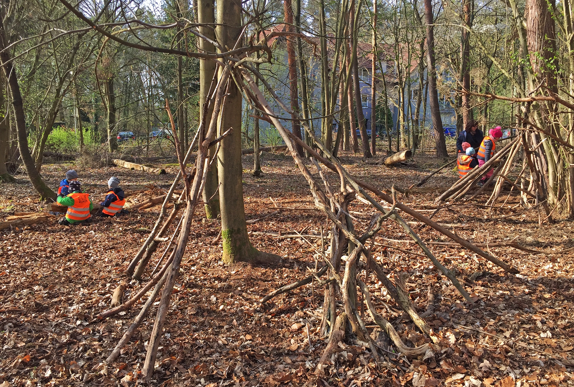 Waldkindergarten - Außen