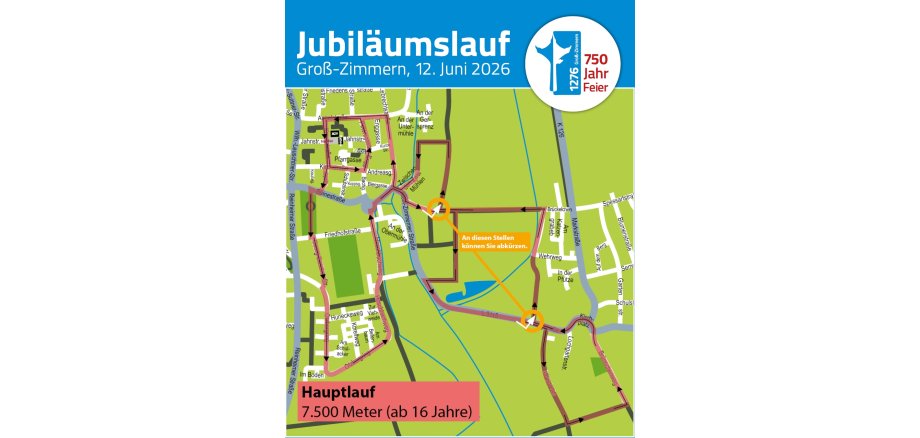 750-Jahr-Feier - Jubiläumslauf Auf den Fotos sind die entsprechenden Absperrungen im Rahmen des Jubiläumslaufs zu sehen