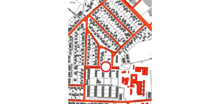 Vollsperrung Waldstraße am Kreisel