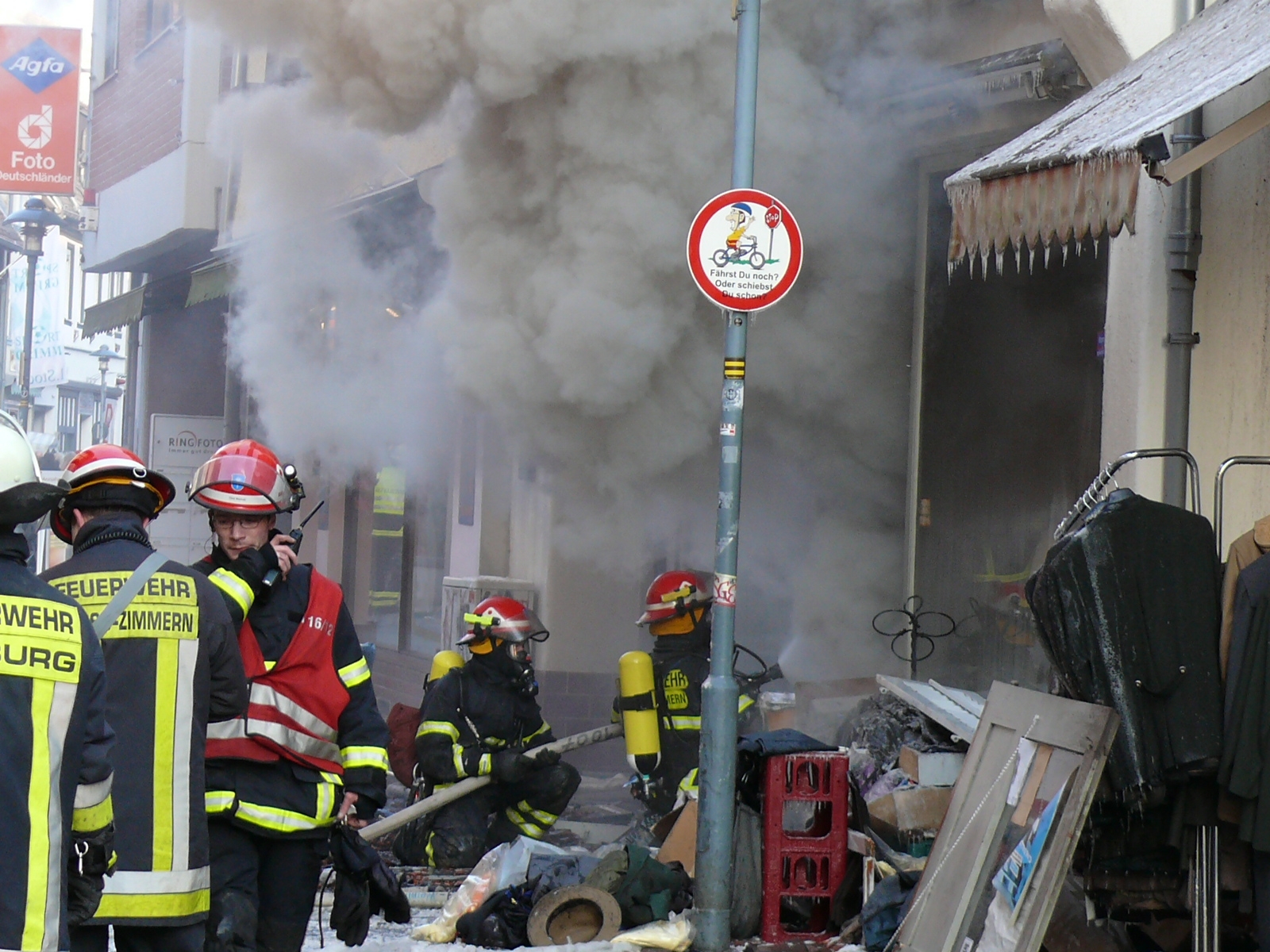 Feuerwehr im Einsatz