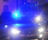 Ordnungspolizei - Auto mit Blaulicht