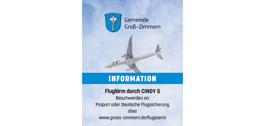 Zeigt das entsprechende Poster mit Hinweisen