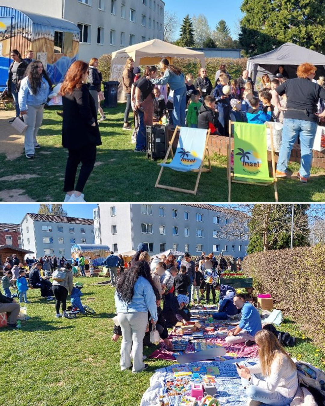 Rosa Grün Floral Blumen Frühlingsfest Einladung