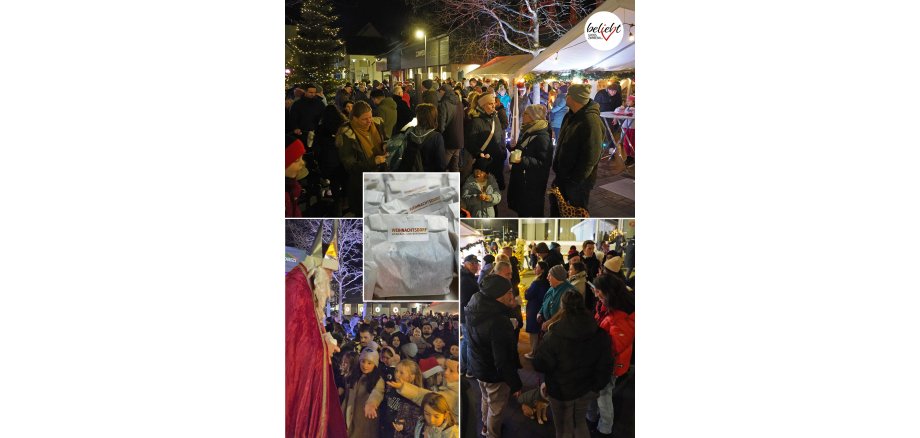 Weihnachtsdorf auf dem Rathausplatz Groß-Zimmern