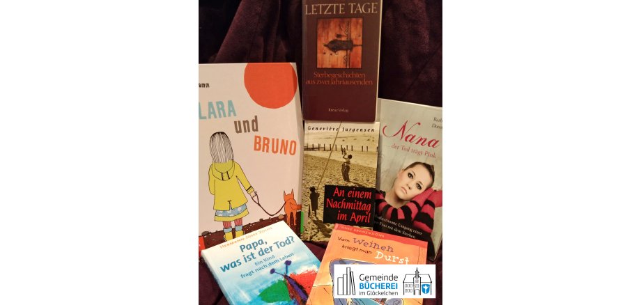Im Foto zu sehen ist eine Auswahl von Büchern zum Thema