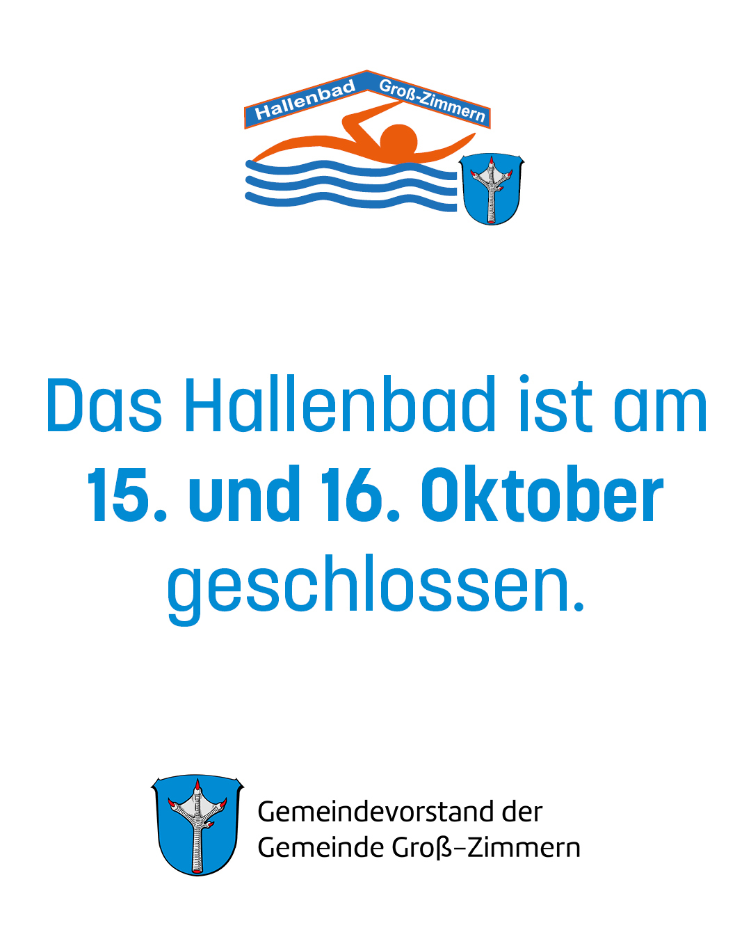 Hallenbad - Herbstferien Hallenbad - Herbstferien