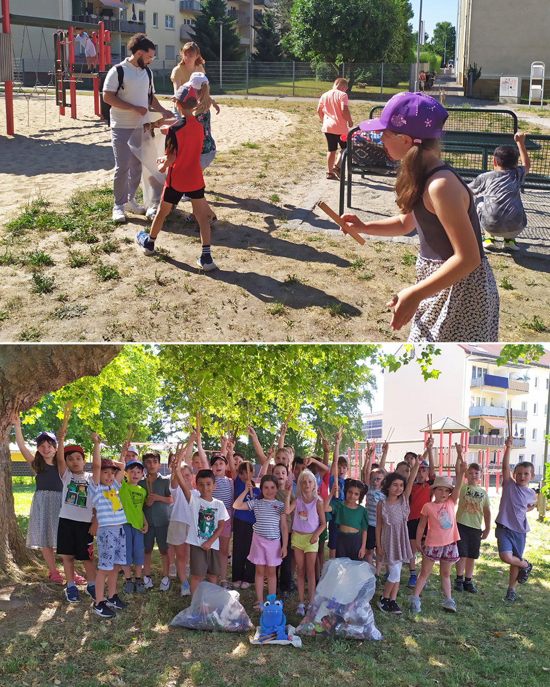 Sauberhafter Schulweg