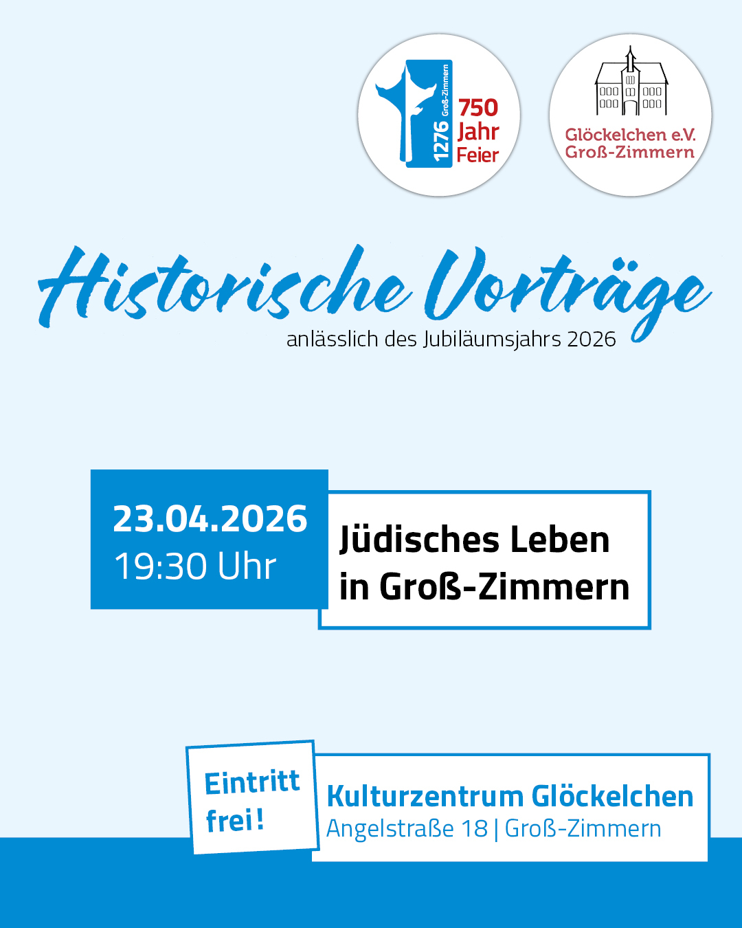 Es ist ein Ausschnitt der Vorderseite des Programmflyers zu sehen