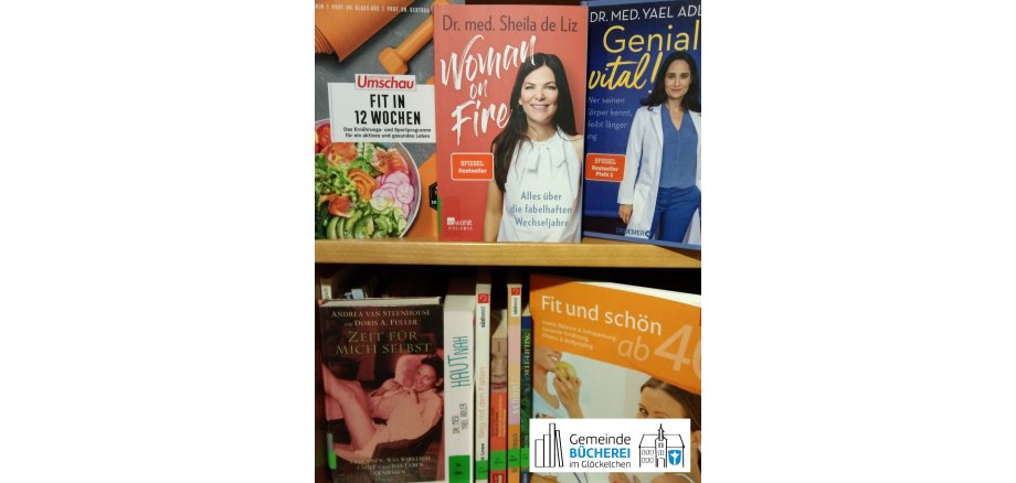 Auf dem Bild sieht man verschiene Bücher