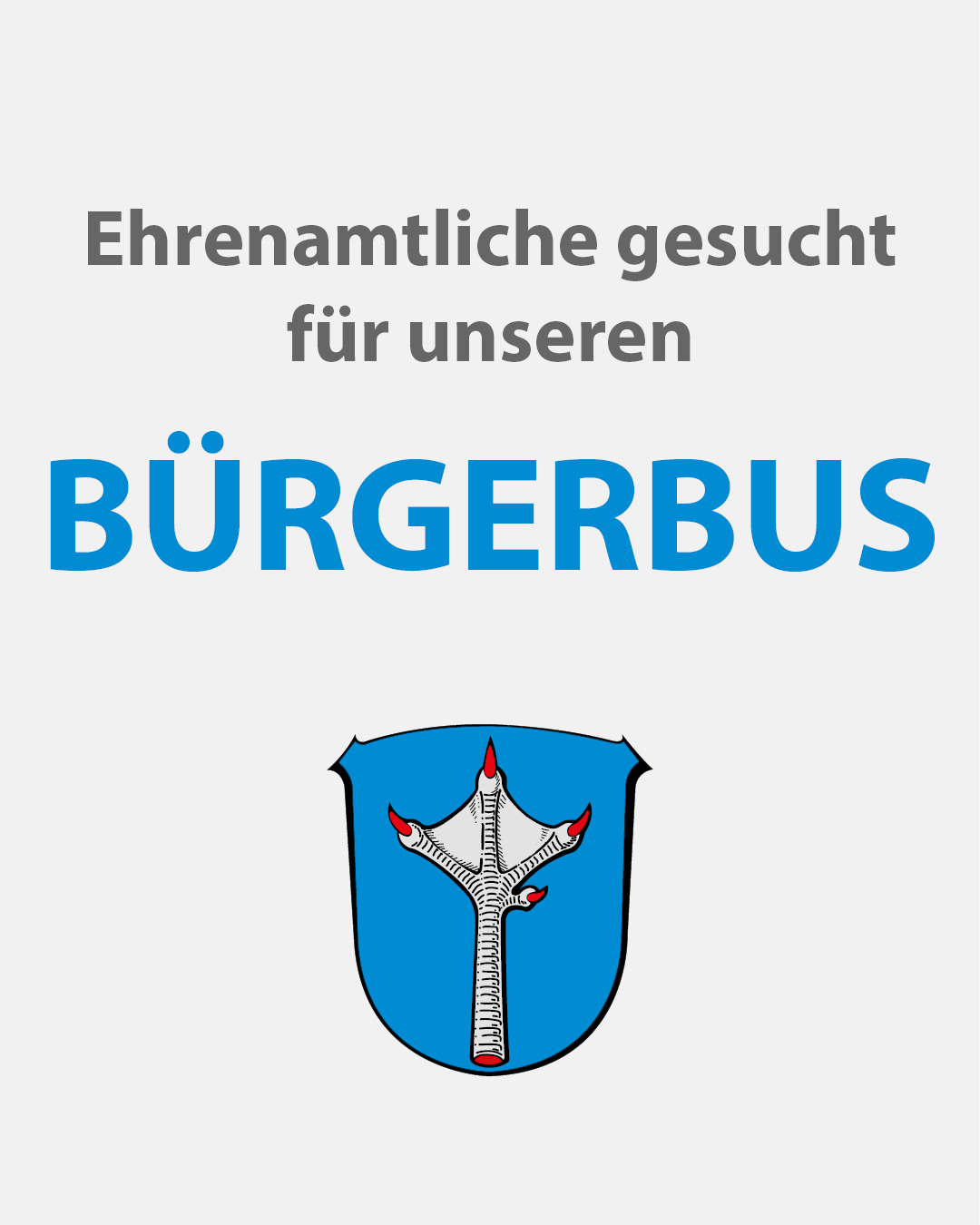 Bürgerbus ehrenamtliche Bürgerbusfahrer gesucht