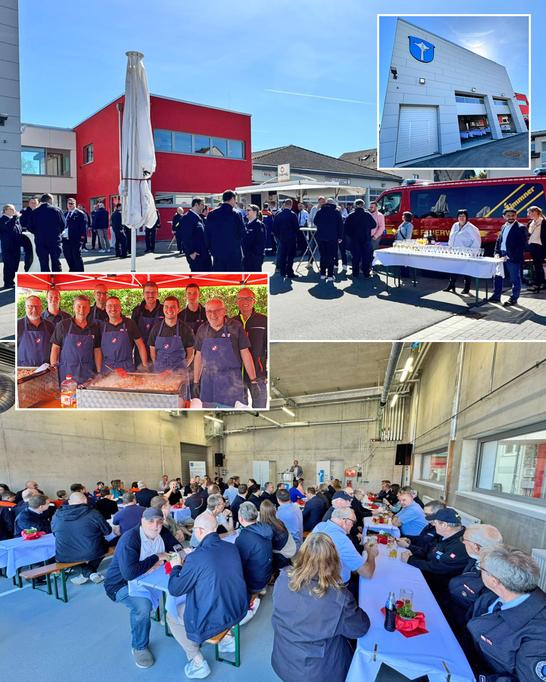 Feuerwehr - Einweihungsfeier Erweiterungsbau Auf den Fotos sind Eindrücke der Einweihungsfeier zu sehen