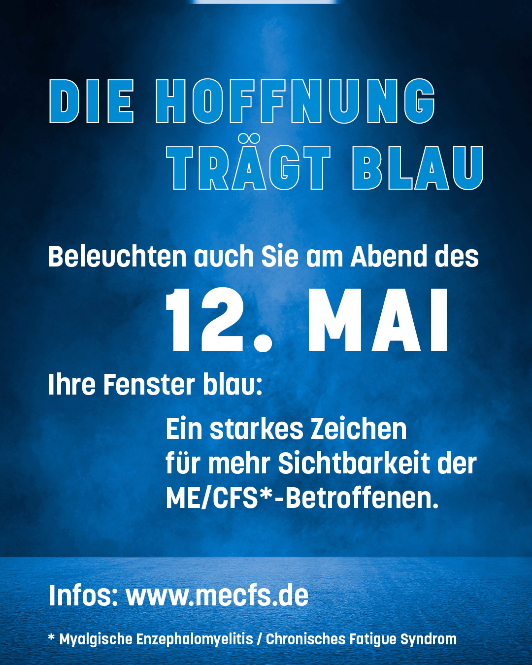 Es ist das Plakat zur Internationalen Sichtbarkeits-Aktion zu sehen