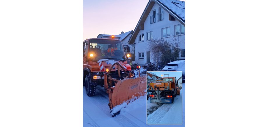 Es ist der Aufruf zum Einsenden Ihres Fotos, aufgenommen außerhalb des Gemeindegebiets, zu sehen