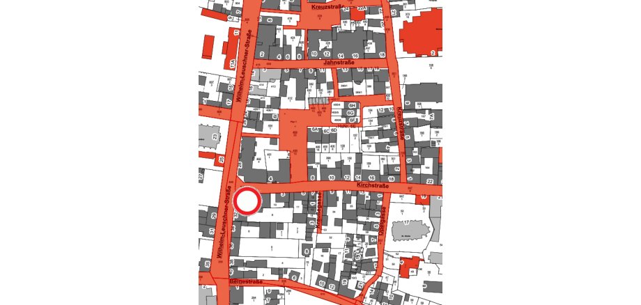 Die Sperrung ist in Karte eingezeichnet