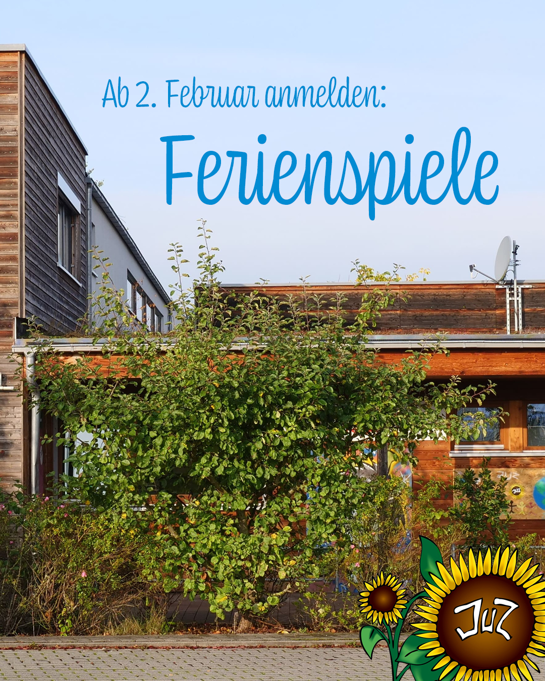Ferienspiele im JUZ 2026 Anmelden ab 2. Februar